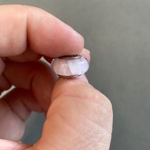 Pandora Pale Pink Glass Charm